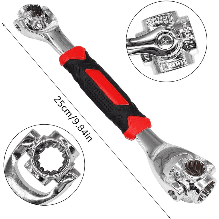Charext 52 in 1 Socket Wrench, Stainless Steel Professional