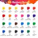 thumbnail image 3 of Juego de Pintura Caliart 24 Colores Acrílicos con 12 Pinceles de 59 ml, 3 of 9