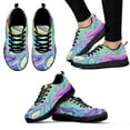 thumbnail image 1 of Zapatos de diseño psicodélico de colores de moda, zapatillas de tejido de punto con suela gruesa, zapatos ligeros para exteriores, zapatos de baloncesto, 1 of 6
