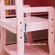 thumbnail image 3 of Para niños' de esquina escritorio y chair set con estante y cloth cajón suitable para ages 3 to 8, 3 of 7