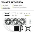 thumbnail image 4 of TRYX L-P360N-DS3M-G0W Panorama 360 Muti-Compatible AMOLED L-Shaped3D Anamorphic Display Custom AIO Cooler - White, 4 of 4