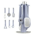 thumbnail image 2 of Kitchen Helper Set Household Multi Functional Small Tools Storage Rack Grater Egg Beater Filter, 2 of 9