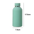thumbnail image 2 of Botella de agua de acero inoxidable, botella pequeña deportiva, botella de agua caliente y fría para mujeres, niñas y niños, regalo para té con leche., 2 of 5