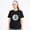 Black-36, variant on Unisex Cotton T-Shirt Moon Witch Dance Graphic Tee, Casual School Halloween Shirt