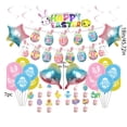 thumbnail image 3 of 1 Pce Ballon Réutilisable Ballons Joyeuses Pâques Ballons Œuf de Pâques Ballons Lapin Ballon Mylar pour Anniversaire de Lapin Décoration Intérieure Extérieure, 3 of 5