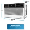 thumbnail image 3 of Friedrich Chill Premier Cooling & Heating AC 18,000 BTU + 2 Year Protection Pack, 3 of 9