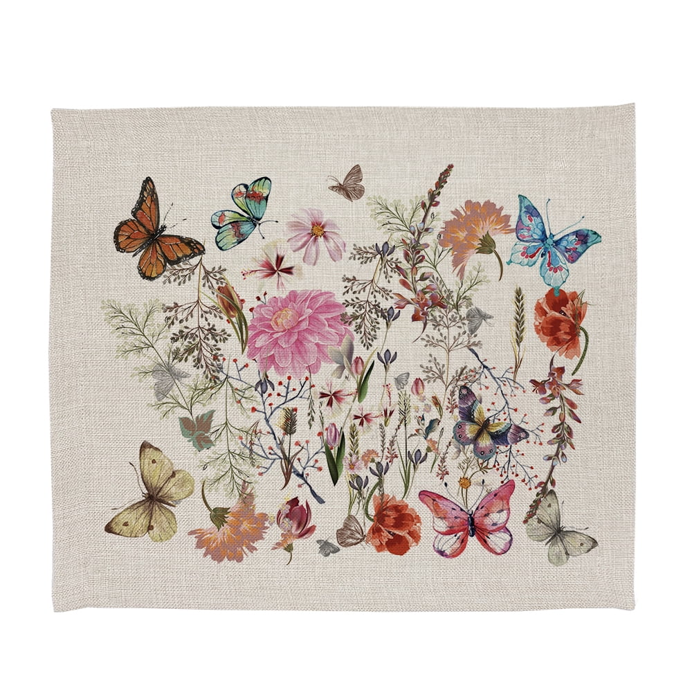 Pack 4 Individuales Tuyo Print Linet Natural Marcela