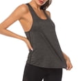 thumbnail image 1 of Chalecos Mujer Mujeres Workout Tops Racer Back Solid sin mangas Yoga Fitness Running Gym Lounging Qu Tomshoo Chalecos Mujer, 1 of 6