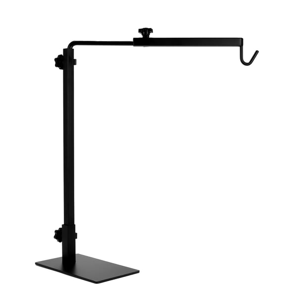 Soporte De Lámpara De Reptil Soporte De Luz De Piso Ajustable Soporte De Lámpara De Aterrizaje Soporte De Lámpara De Metal Para Luz De Calentamiento De Terrario De Vidrio De Reptil Moyic PT001740-01