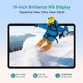 thumbnail image 4 of SHARECLOUD P10 Android 16 Tablet，10.1 Inch Tablet With Gemini AI，20GB RAM+128GB ROM/1TB，Unisoc T7250 Octa-Core Gaming Tablets,6600mAh，2MP+8MP，Widevine L1/BT5.0+WiFi，Gray, 4 of 8