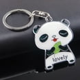 thumbnail image 4 of Naierhg FashionPanda Metal Keyring Keychain Car Key Holder Bag Pendant Gift, 4 of 8