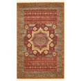 thumbnail image 1 of Unique Loom Palace Collection Southwestern Traditional, Geometric Area Rug, 3' 3" x 5' 3", Red/Light Blue, 1 of 5