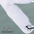 thumbnail image 3 of Prince Cross Body Paddle Bag, White– Lightweight Sling Pickle ball & Paddle Sports Bag, 3 of 8