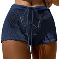 thumbnail image 1 of Pantalones cortos de playa Minnieouse para mujeres y niñas Azul profundo, 1 of 6