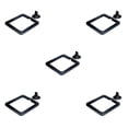 thumbnail image 1 of paramount Distributeur de Nourriture pour Poissons Forme Carrée Dispositif de Filtration Pratique Opération Pratique Maille à Déchets Plusieurs Tailles Distributeurs de Pêche Noir 10*10cm 5Ensemble, 1 of 6