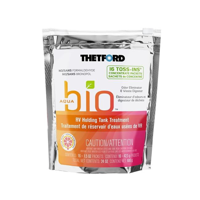 Thetford 96590 Aqua Bio RV Holding Tank Treatment, 16 Count