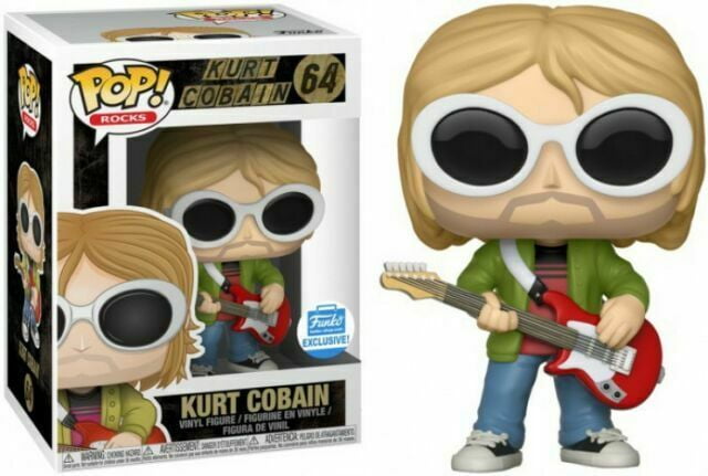 Funko Pop Music Teen Spirit Kurt Cobain Collectible Figure 