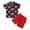 Red, variant on Toddler Boy Clothes Baby Boys Set Child Kids Spring Summer Ice Silk Raglan Print Short Sleeve Casual 1t 2t 3t 4t 5t 6t T-Shirts Elastic Waist Shorts 2Pcs Outfits Outfits&Set 2PCS
