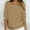 Brown, variant on Dgankt Fall Sweaters for Women Solid Color Round Neck Pullover Half Sleeve Loose Casual Sweater,Size S-5XL
