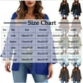 thumbnail image 3 of Dasayo Open Front Women's Tops and Blouses Long Sleeve Fall Green Solid Pocket Cardigans Women Blouses and Shirts L, 3 of 8