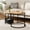 Brown, variant on LENLN Nesting Round Side Table Set of 2, Metal Frame with Storage Basket for Modern Homes Living Room Balcony Office