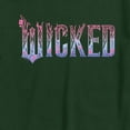 thumbnail image 2 of Wicked: Part 2 -  Floral Ombre Logo - Men's Short Sleeve Graphic T-Shirt, 2 of 4