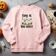 thumbnail image 5 of Halloween Sweatshirt Gift for Dog Lover Halloween Sweater Happy Ghost Hoodie Retro Spooky This is Boo Sheet Season Funny Vet Tech Present, 5 of 7