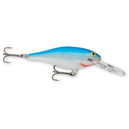 Shad Rap 07 Fishing lure, 2.75-Inch, Blue, The world's best running hardbait, hand-tuned and tank-tested at the factory. By (World's Best Catfish Bait)