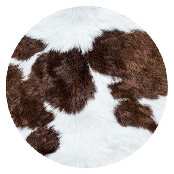 Cow Spots Car Coasters, Ceramic Stone Drinks Coaster Set for Women Man 2.56" (2 Pack)