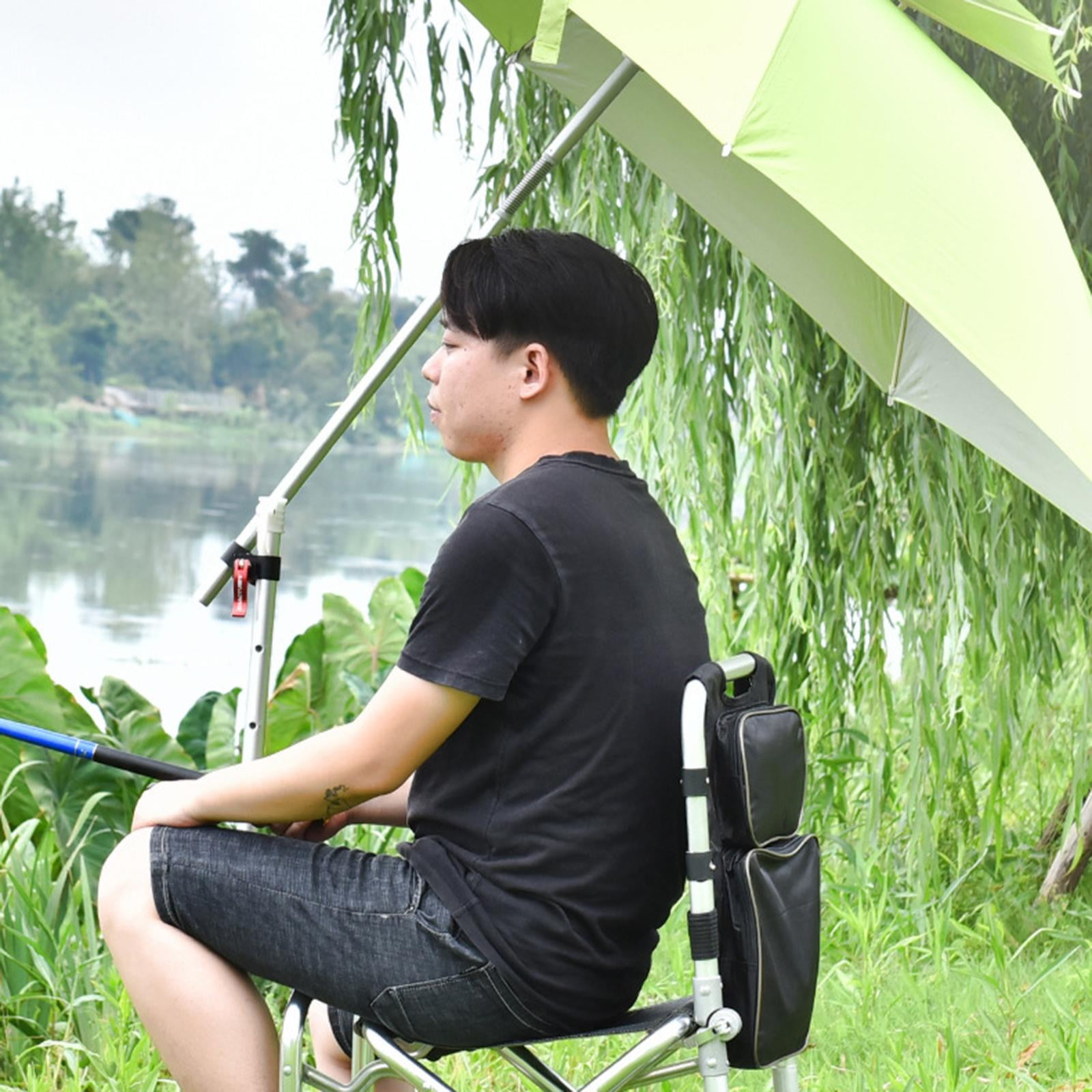 Fishing Chair Clamp Parasol Holder Support Adjustable Fishing Chair Umbrella