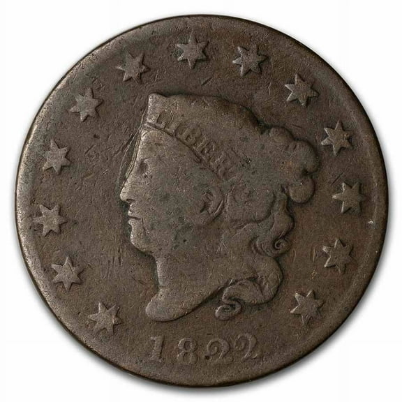 1822 Large Cent Good