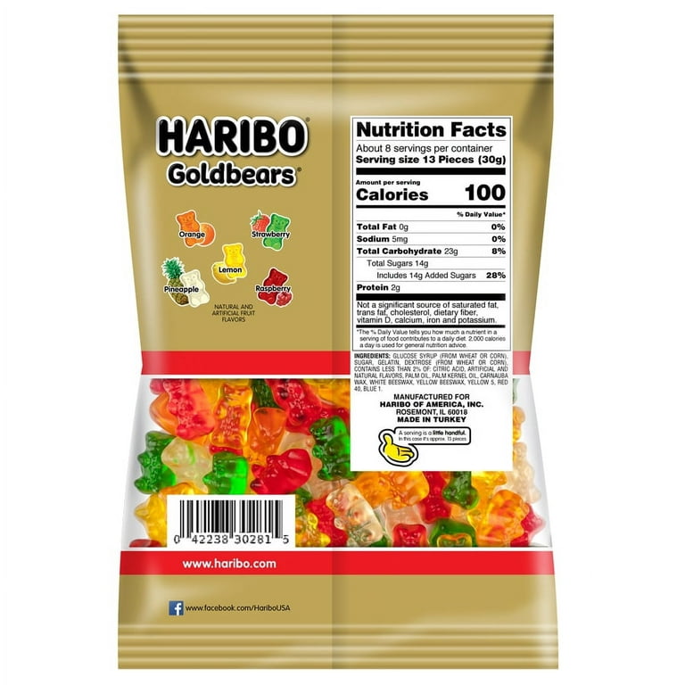 Haribo Goldbears Original Gummy Bears