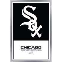 MLB Chicago White Sox - Logo 22 Wall Poster, 14.725" x 22.375" Framed