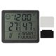 thumbnail image 2 of Reloj Termómetro Digital Higrómetro Despertador Inducción Sensible Higrómetro Electrónico De Alta Precisión Con Pantalla LCD De 5 Pulgadas, 2 of 7