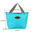 thumbnail image 3 of Dmlowu Lunch Bag 8x11" Lightweight Lunch Box for Women Men Cooler Durability Insulated Lunch Tote Bag for Home Office School Supplies, 3 of 6