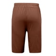 thumbnail image 5 of HCNTES Men's Linen Shorts Casual Elastic Waist Summer Beach Shorts for men(Coffee,XL), 5 of 5