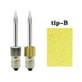thumbnail image 1 of Replacement Soldering Iron Tips E10 Interface Battery Corrosion Resistant Long Life Electric Soldering Needle Tips for Indoor B, 1 of 9