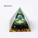thumbnail image 1 of Xihbxyly Pirámide de Cristal de Energía, Piedra Orgónica de Resina Natural, Forma Triangular Única, Energía Negativa a Positiva, Enfoque de Meditación, Decoración para Estudio de Yoga, Tamaño de 5 Cm, 1 of 2