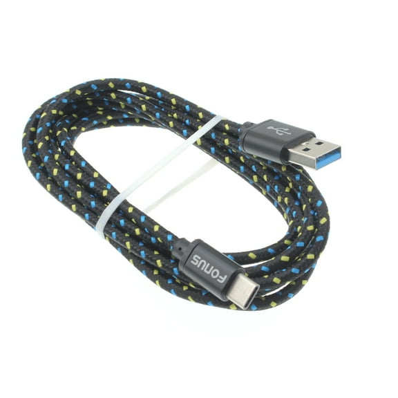 6ft USB Cable for Kyocera DuraXV Extreme E4810 Phone - Type-C Charger Cord Power Wire USB-C G9B for Kyocera DuraXV Extreme E4810 Model