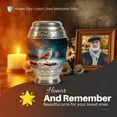 thumbnail image 5 of Yatskia Sparrow at Winter Decorative Large Funeral Urns for Human Ashes Adult Brother and Sister, Little Keepsake Urn for Ashes Adult Women, (Monar 10 Inch and 3 Inch), 5 of 8