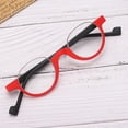 thumbnail image 4 of Anteojos de lectura con luz azul roja para aliviar la fatiga ocular, aptos para presbicia, incluye estuche - 300, 4 of 8