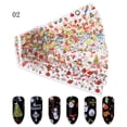thumbnail image 4 of Pegatinas De Transferencia De Uñas De Cielo Estrellado, Pegatinas Para Decoración De Uñas De Navidad Y Halloween, Decoraciones Diy Para Uñas 30 Uds. Cateissary HA038310-00, 4 of 6
