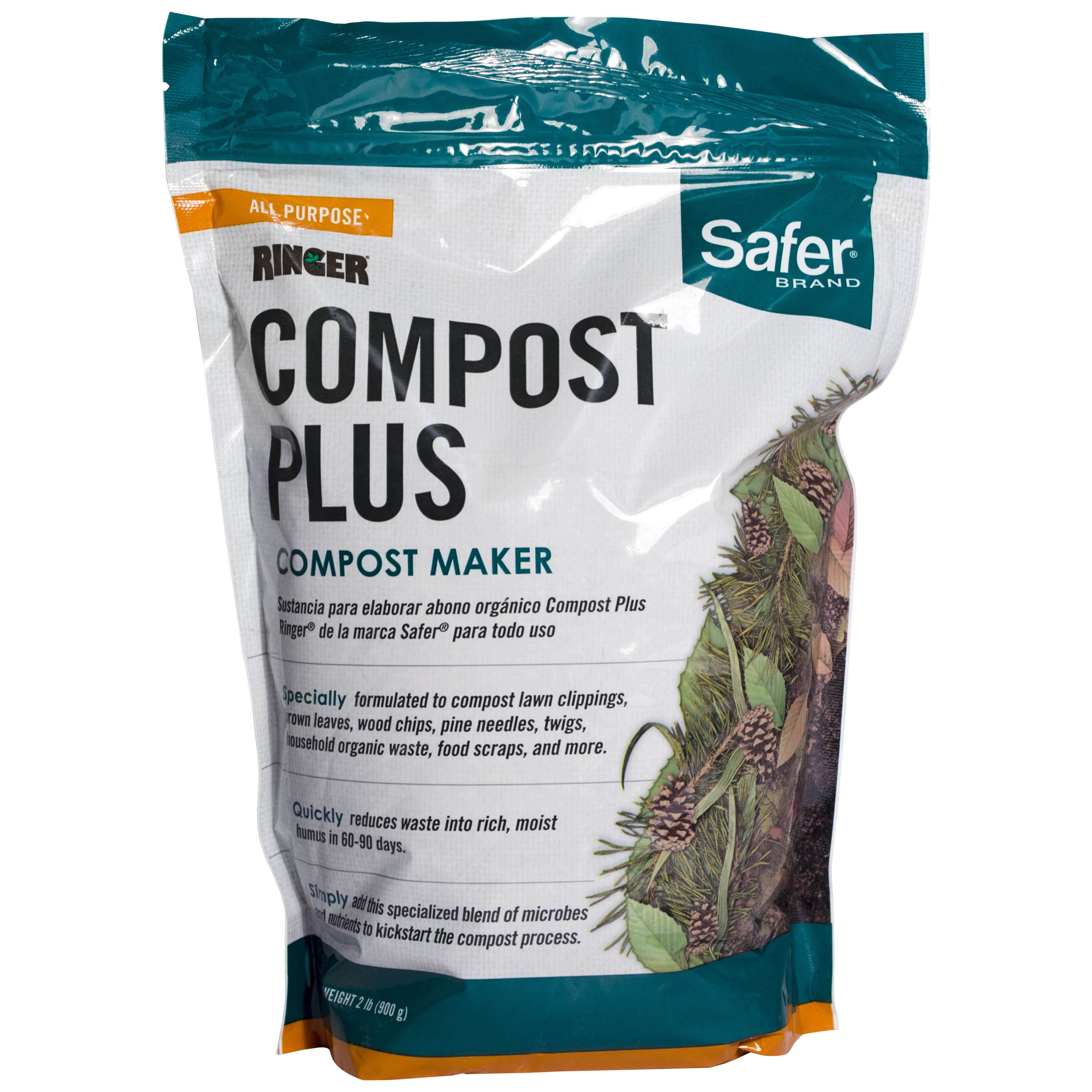 Safer Brand Ringer Compost Plus Pellets 2 lb