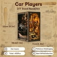 thumbnail image 2 of Kit Book Nook Kits TOYQI Bookknook para adultos y adolescentes con LED, 2 of 6