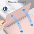 thumbnail image 3 of Fintie Sleeve Case for MacBook Air 13.6 M3 M2 / MacBook Pro 14 / MacBook Pro 13 M2 (2016-2023) / MacBook Air 13.3 - Premium PU Leather Slim Bag Cover with Stand Feature, Pink, 3 of 7