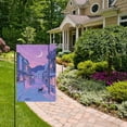 thumbnail image 2 of Yayeee Garden Flag 28" x 40" Double Sided Outdoor Yard Lawn Holiday Decorations, Cat Walking in Street, 2 of 6
