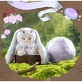 thumbnail image 3 of Nommi Mushroom Hat Series Plush Blind Box, 400% Big Nommi Bunny Mushroom Cap Series Kawaii Nommi Rabbit Plushie Toys Figure Doll, Cute Xmas Collectible Toy Birthday Gift for Girls(1PC Nebula), 3 of 12