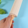 thumbnail image 2 of Entireivity Christmas Wooden Rolling Pin Plain Dough Roller Professional Rolling Stick Kitchen Tool for Cookie Pizza, 2 of 8