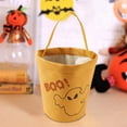 thumbnail image 4 of NWOKYZGH 1Pc Halloween Trick or Treat Bag, Pumpkin Canvas Candy Tote Bucket Multipurpose Portable Collapsible Reusable Bucket - Best Halloween Party Gifts, 4 of 6