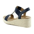 thumbnail image 3 of Vionic Calera Women's Sandals Navy Leather Size 6 W, 3 of 8